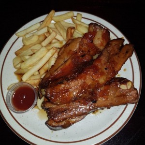 costillitas con papas