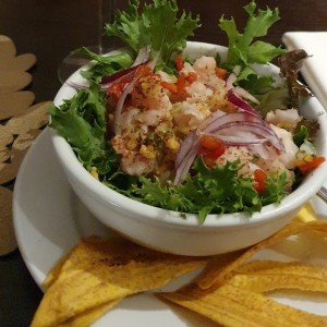 Ceviche  de corvina