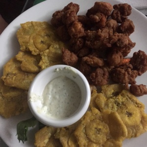 Camarones apanados