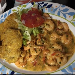 camarones al ajillo