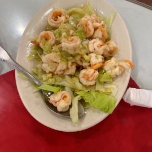 Camarones al ajillo