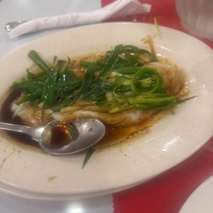 Corvina al vapor