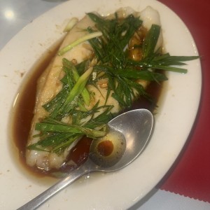 Corvina al vapor