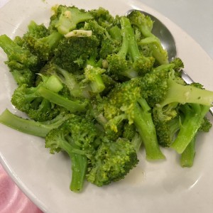 Brócoli con ajo 