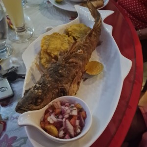Pescado frito