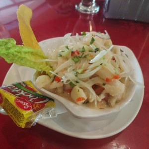 Ceviche de pescado