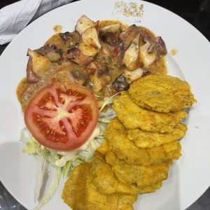 Pulpo en salsa