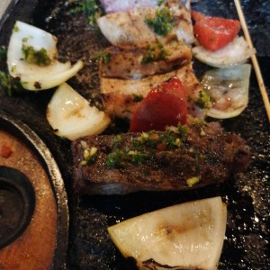 Brocheta mixta