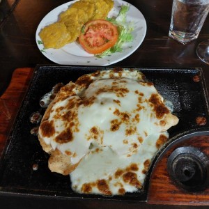 Pechuga gratinada