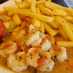 camarones al ajillo