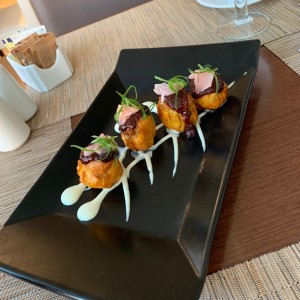 Siu mai de cerdo.