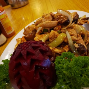 Pollo con vegetales