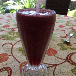 Smoothie zarzamora