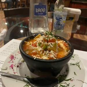 Sopa de tortilla