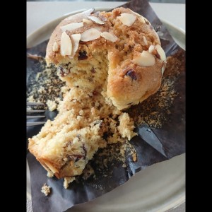 Muffin Naranja con cranberry
