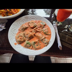 Ravioli de Ricota y Espinaca
