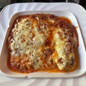 Pastas - Cannelloni de Ricotta gratinados