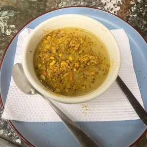 Panna cotta de Pistacho