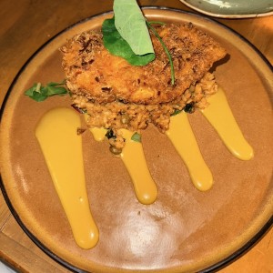 POLLO FRITO CON COCO