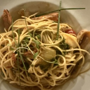 PASTAS - ESPAGUETI CON LANGOSTINOS