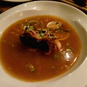 Sopa de mariscos