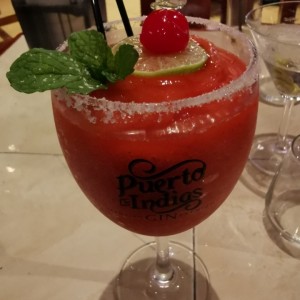 Margarita de fresa