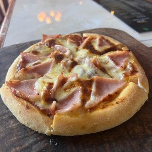 pizza de jamon