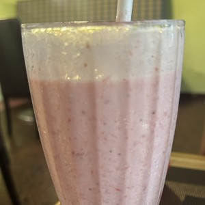 Batido de fresa