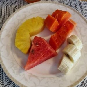 Frutas de temporada. No podian faltar.