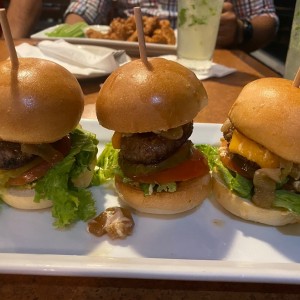 Slider de cheese burger