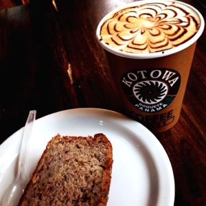 Mocchia and banana bread