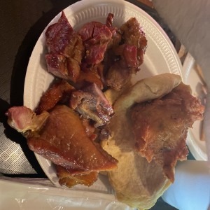 Puerco ahumado + hojaldre