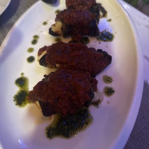 Involtini de berenjenas