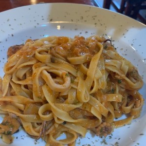 pasta de mariscos