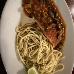 Pescados - Corvina Puttanesca