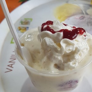 Fresas con Helado