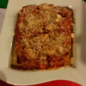 Lasagna de Pollo en Salsa Roja