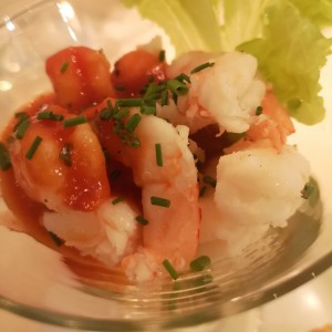 Cocktail de langostinos