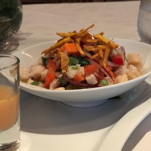 ceviche de corvina