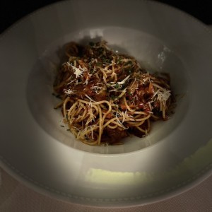Pasta de short ribs