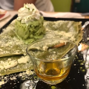 Crepes Dulces - Chocolate Blanco Matcha
