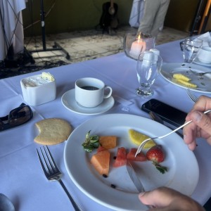 Plato de frutas