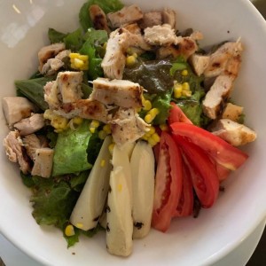 Ensalada campestre con pollo