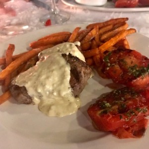 Medallones de lomito a la parrilla