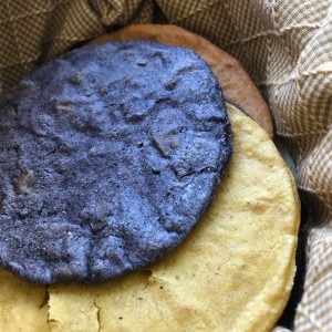 tortillas de colores