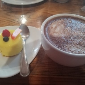 chocolate y postrecito