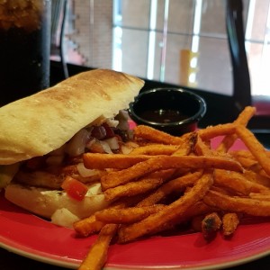 Caribbean Chicken Sandwich