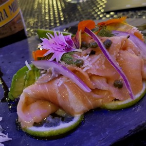 Antipasti - SALMONE ALLA GRIGLIA