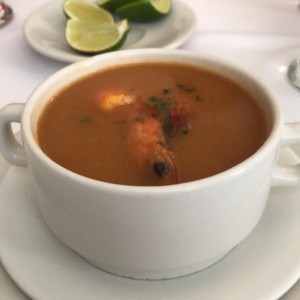 sopa de mariscos