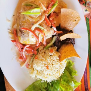 Pollo en crema